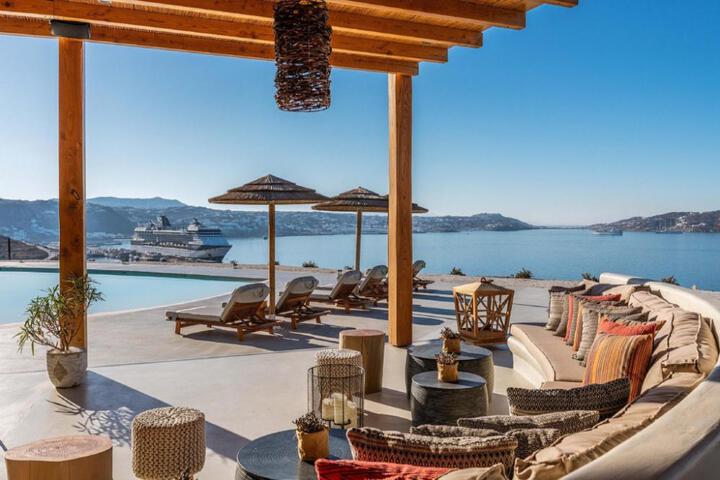 Exterior of Oniro Mykonos - a Shanti Collection
