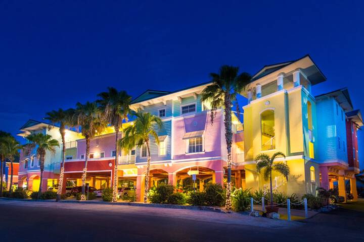 Front of property - evening/night