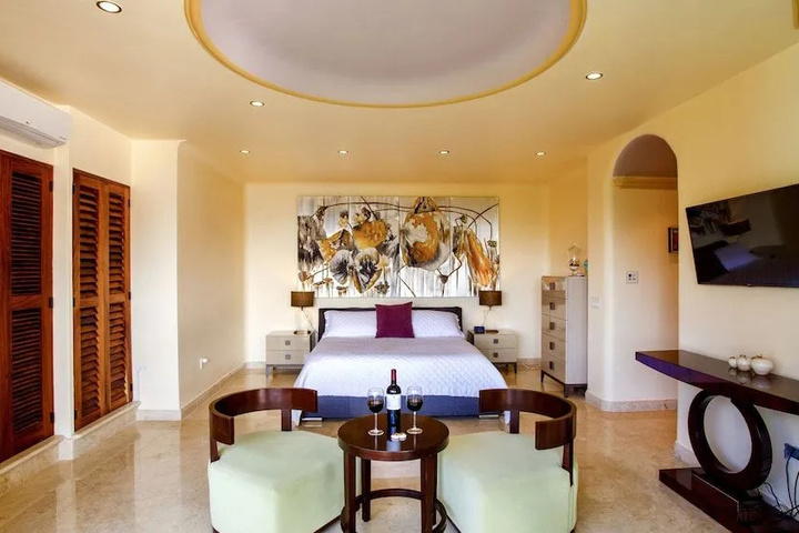 Image of Luxury Suite With Waterfall Ocean and Swimming Pool View
