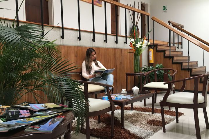 Lobby sitting area