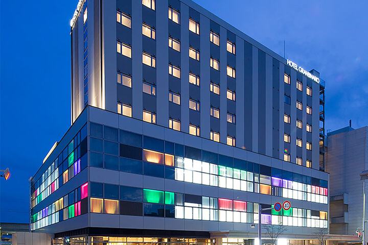 Exterior of Hotel Granbinario Komatsu