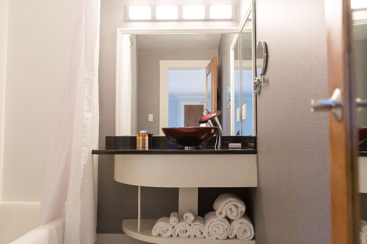 1 Queen Hearing Mobility Accessibility with Roll in Shower (15 of 16)