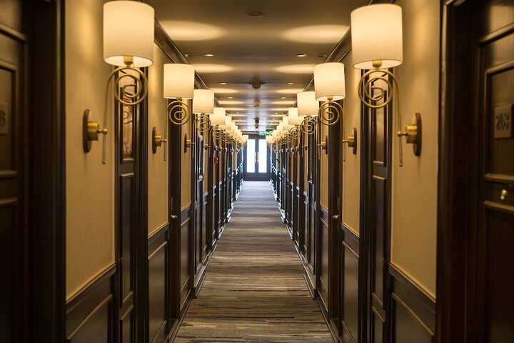 Interior entrance