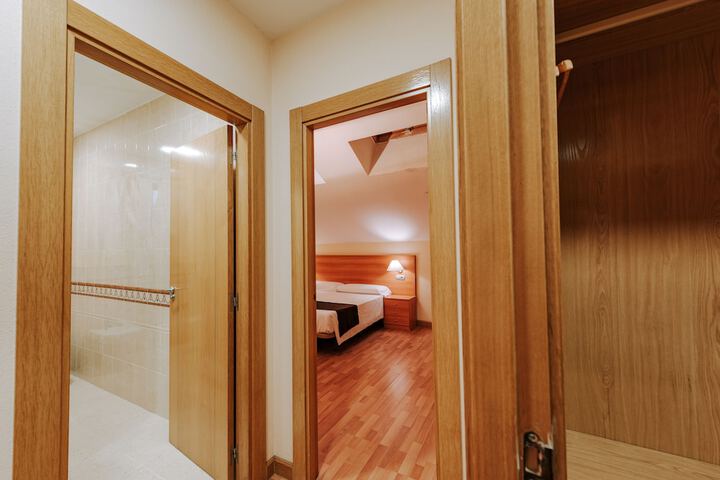 Interior entrance