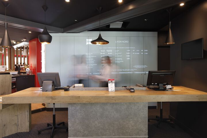 Interior entrance