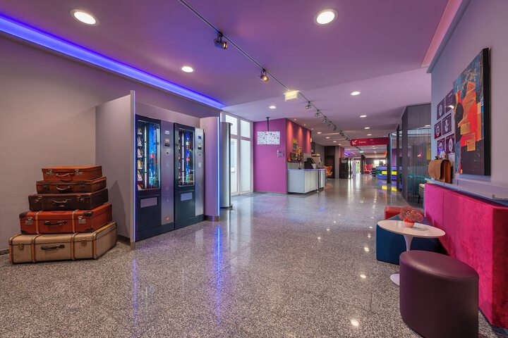 Interior entrance