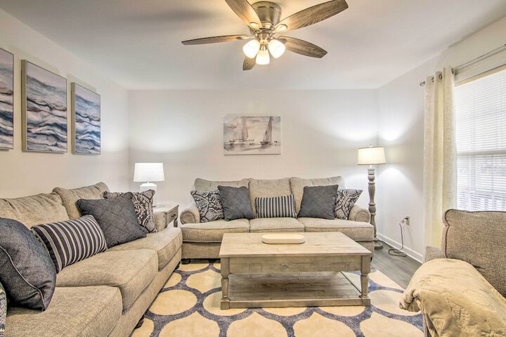 Pool Access + Fire Pit: Ocean Pines Retreat!