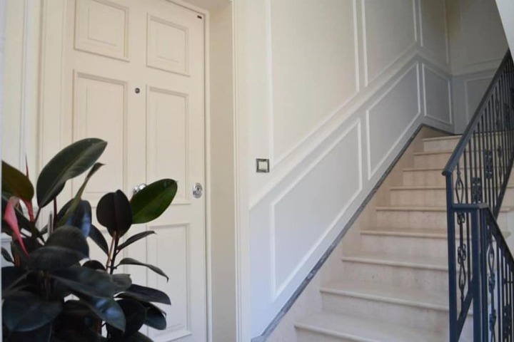 Interior entrance