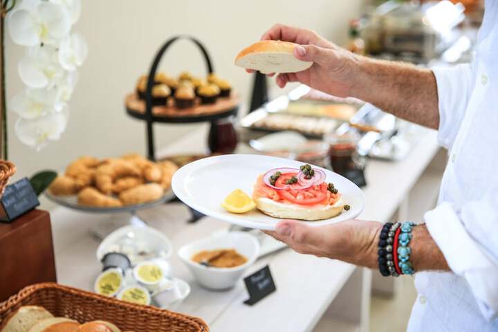 Breakfast buffet