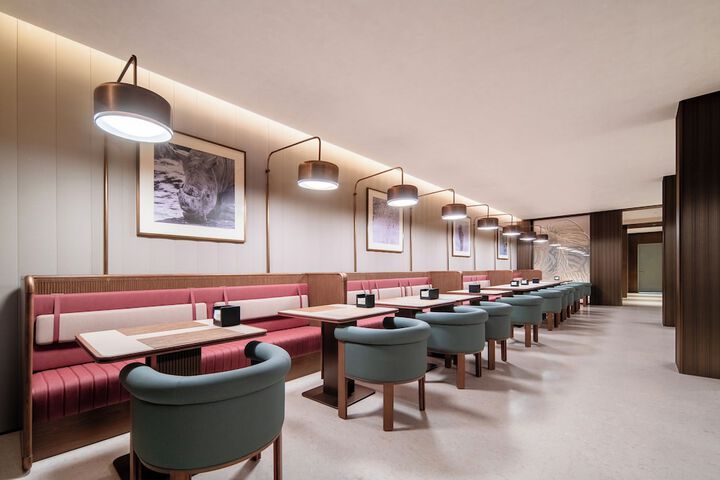 Breakfast area