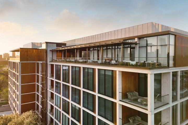 Rooftop terrace