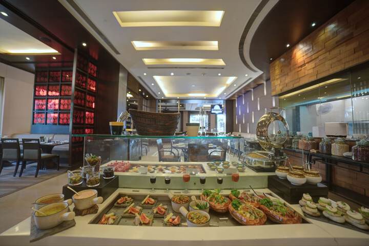 Breakfast buffet