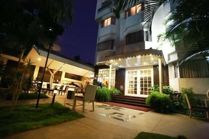Front of property - evening/night