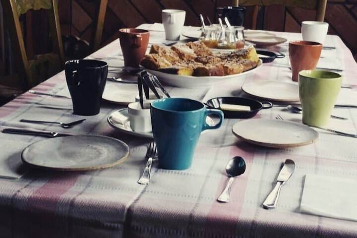 Breakfast area