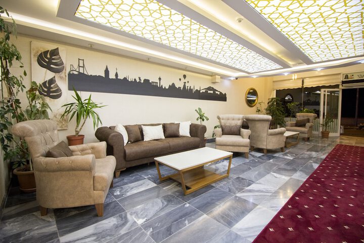 Interior entrance