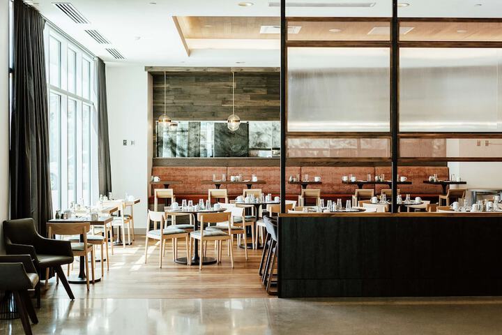 Breakfast area