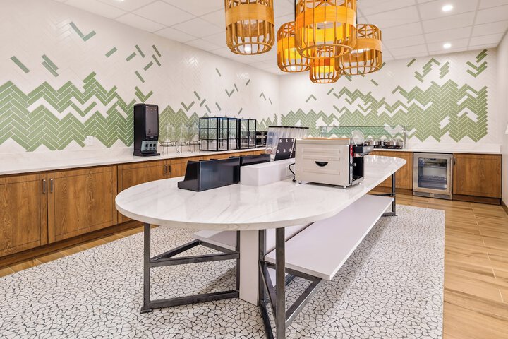 Breakfast area