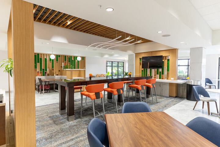 Breakfast area