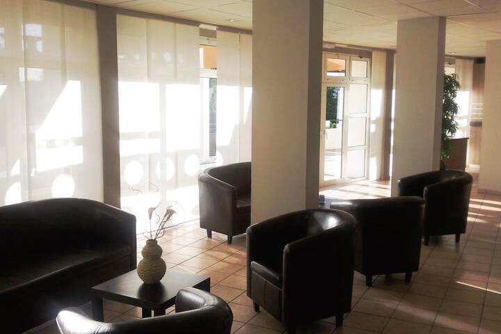 Lobby sitting area