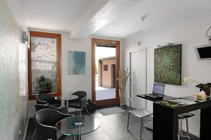 Lobby sitting area