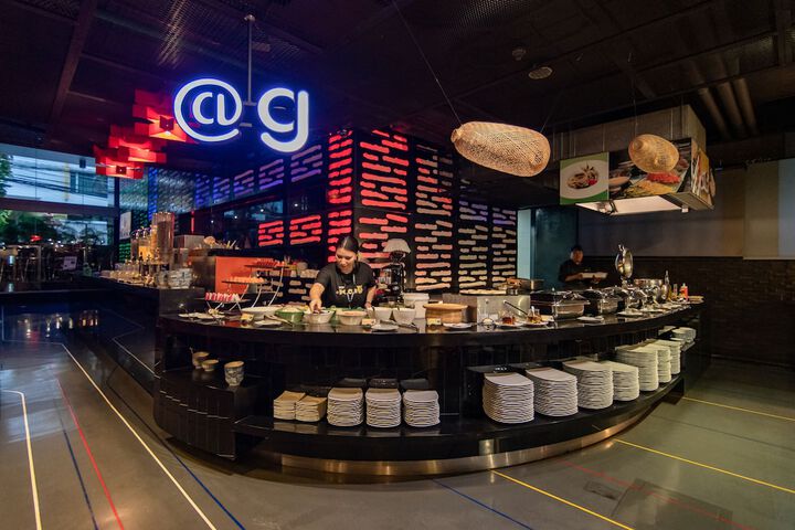 Breakfast buffet
