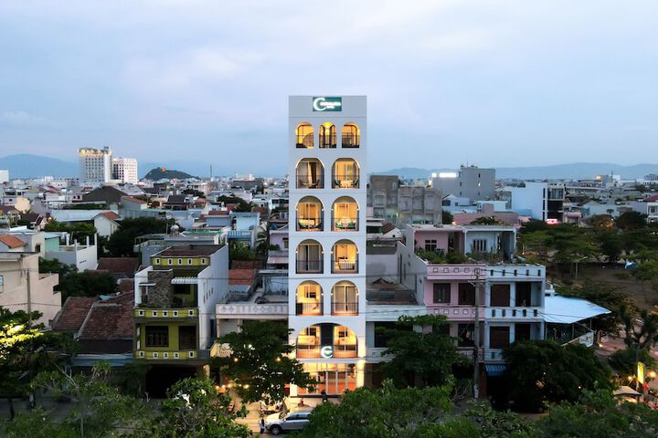 Exterior of Coralina Hotel