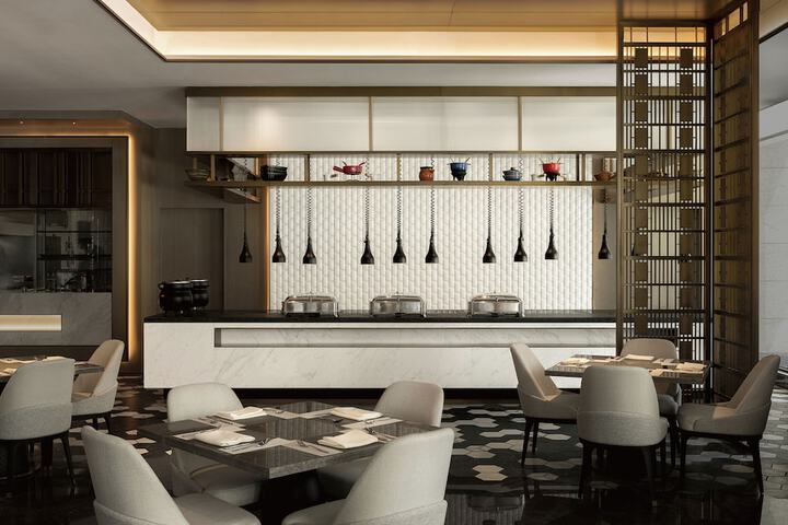 Breakfast area