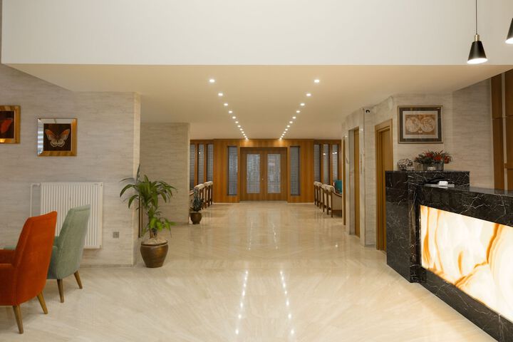 Interior entrance