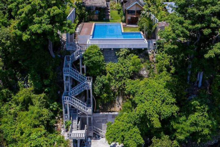Exterior of The CLiffhouse Samboan