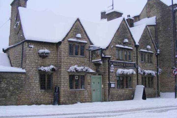 WAGGON AND HORSES