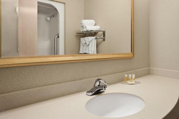 1 King Bed Mobility Accessible Bathtub with Grab Bars (18 of 34)