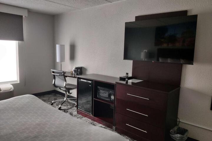1 King Bed Work Desk Refrigerator Full Breakfast (1 of 10)