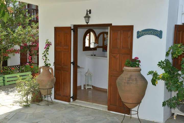 Interior entrance