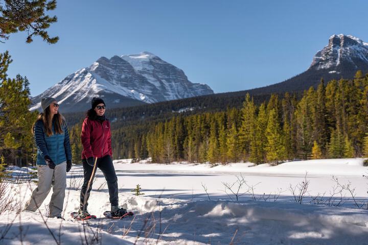 Snowshoeing