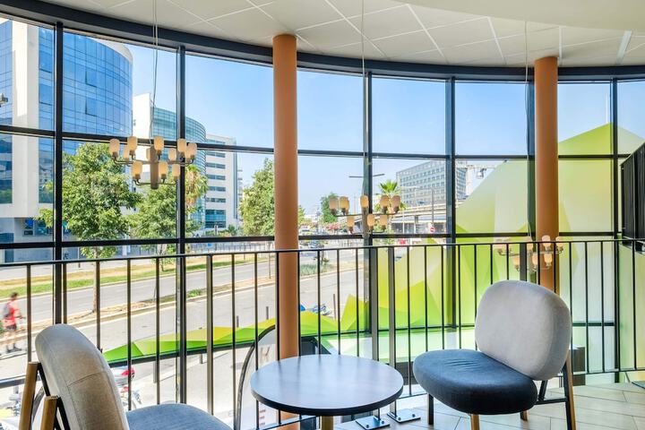 Lobby sitting area