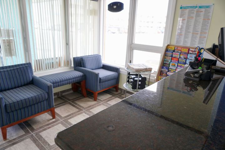 Lobby sitting area