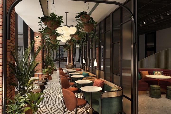 Lobby sitting area