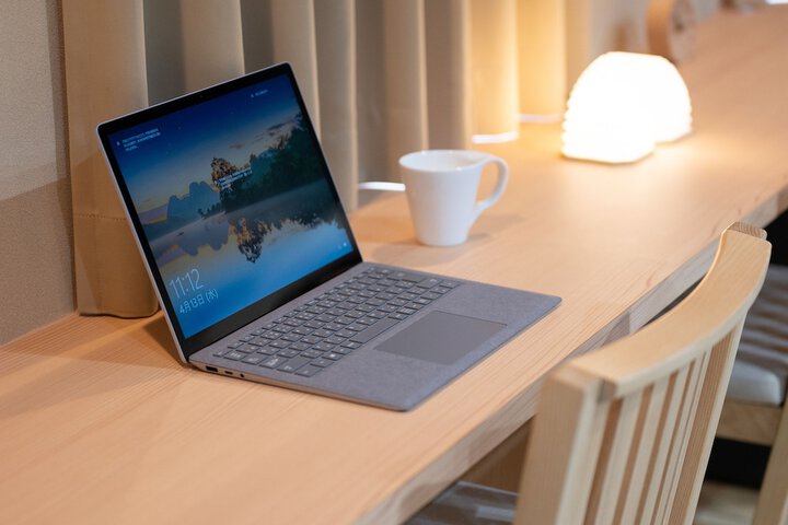 In-room business center