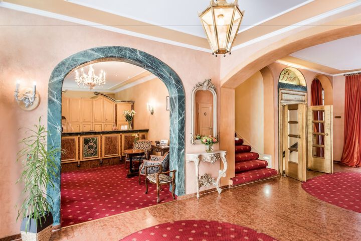 Interior entrance
