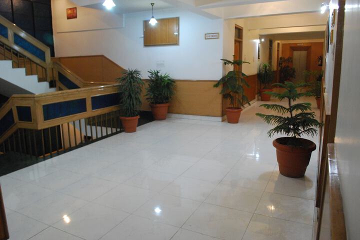 Interior entrance