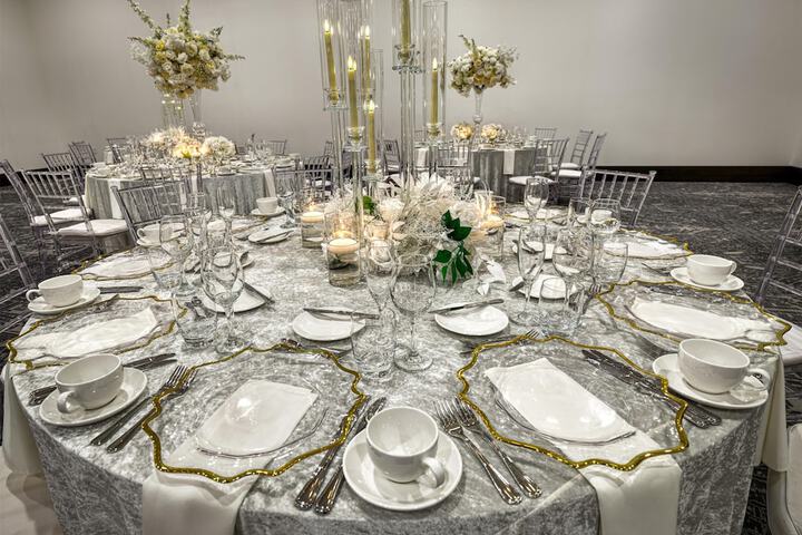 Indoor wedding