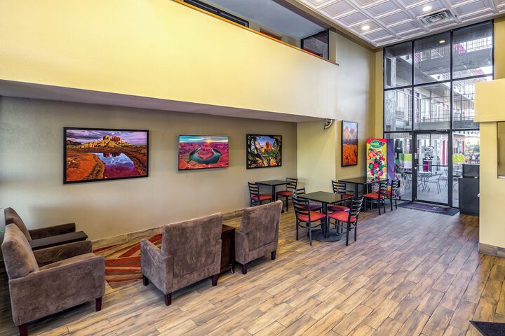 Lobby sitting area