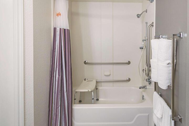 1 King Bed Accessible Mobility Roll in Shower Refrigerator (16 of 16)