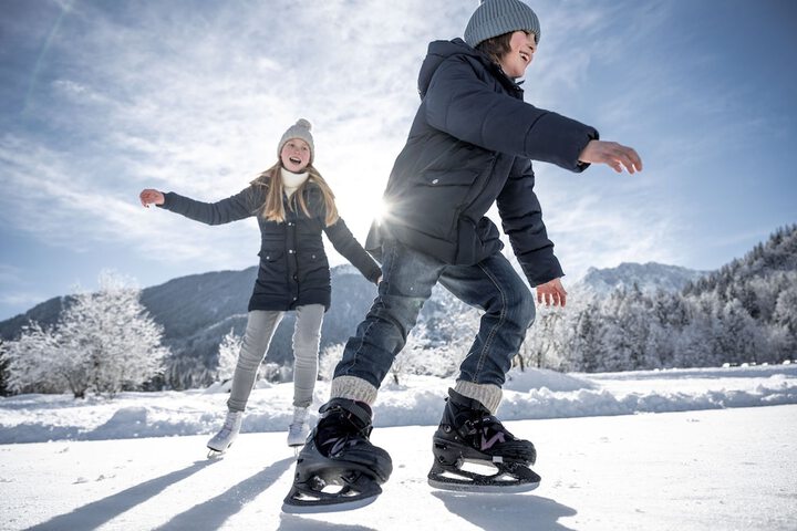 Ice skating