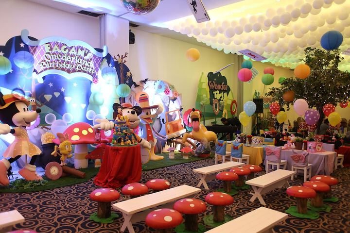 Birthday party area
