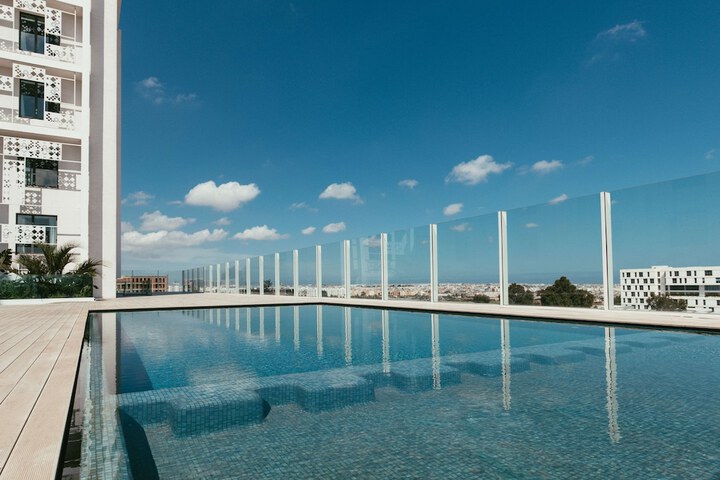 Exterior of Hilton Garden Inn Casablanca Sud