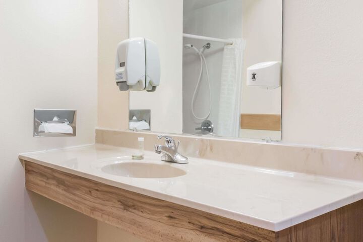 1 Queen Bed Mobility Hearing Accessible Bathtub with Grab Bars (16 of 16)
