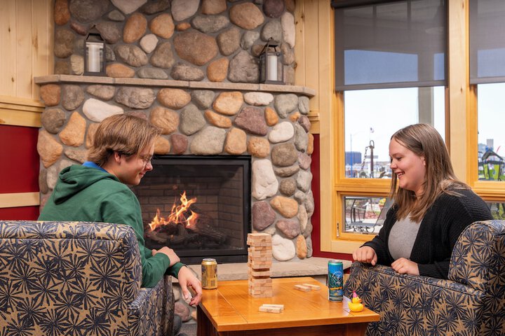 Lobby sitting area