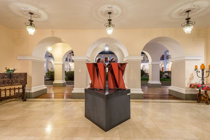 Interior entrance
