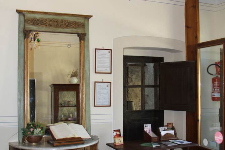 Interior entrance